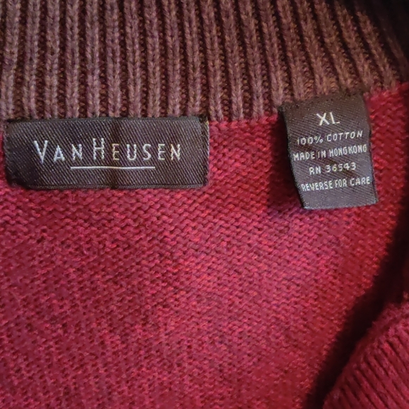 EUC Van Heusen 100% cotton sweater - Picture 2 of 4